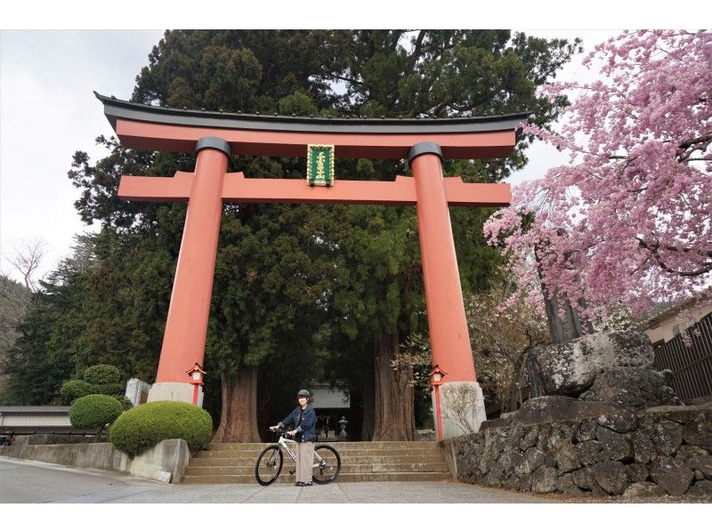 【山梨県・河口湖】ガイドサイクリング/自転車で世界遺産巡りの旅