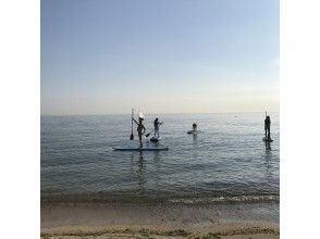 【兵庫・明石】絶景！淡路島と明石海峡大橋が望める松江海岸で「早朝SUPクルージング」体験
