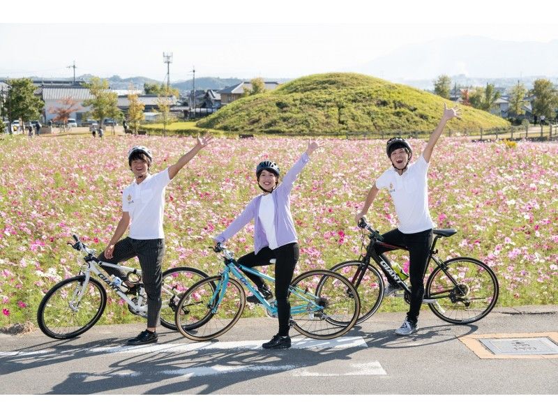 【奈良・斑鳩】自転車で世界遺産めぐり！　レンタサイクル２時間〜♪クロスバイクの紹介画像