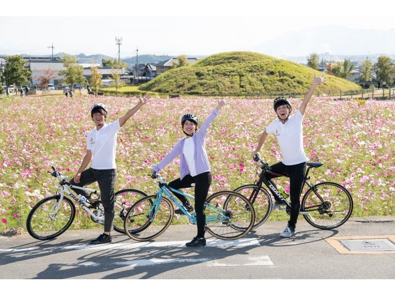 【奈良・斑鳩】自転車で世界遺産めぐり! レンタサイクル5時間プラン♪ クロスバイク・電動自転車