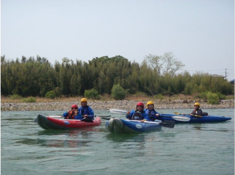 【関東 利根川】2人乗りラフティング（ダッキー）で川下り体験　☆伊香保温泉や軽井沢等の行き帰りに！