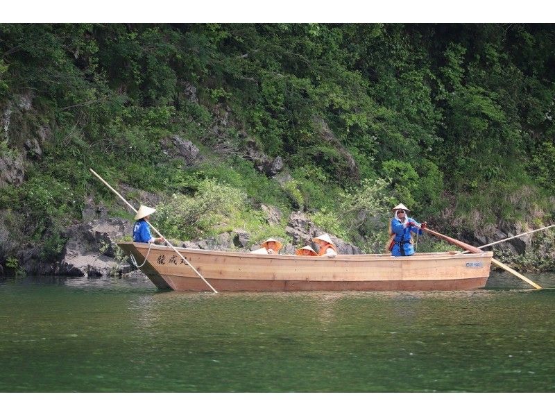 【高知・和船】奇跡の清流仁淀川!伝統の仁淀川和船清流遊び