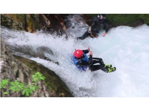 ◇Free photo gift♪ Minakami's most challenging canyoning course! Fox Course!の画像