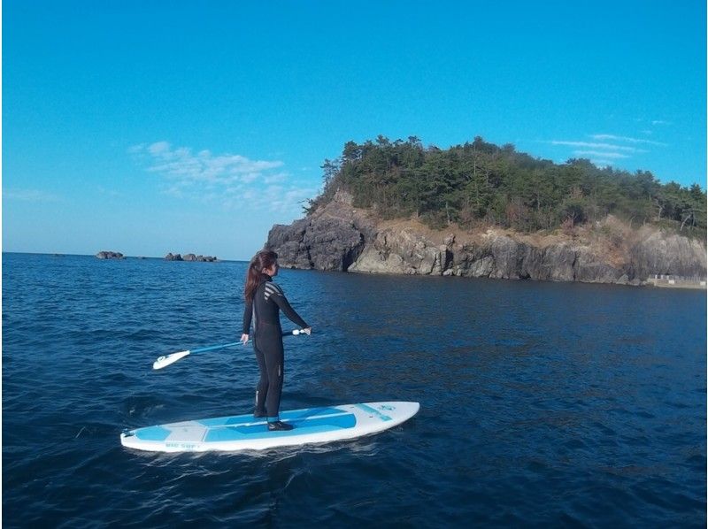 【長門市青海島】初心者でも簡単！青海島の大自然を満喫！SUP【2時間コース】