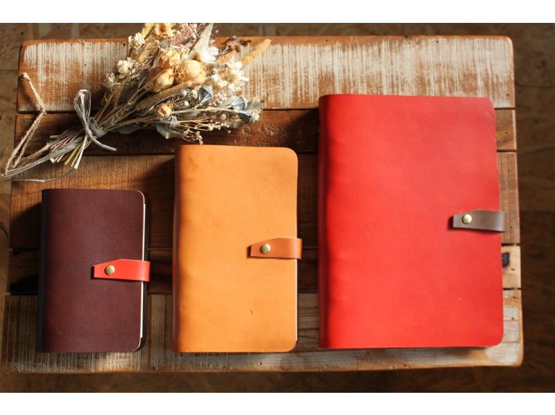 [Kanagawa ・ Chigasaki】 Create a notebook with binders (using notes) using Italian leatherの紹介画像