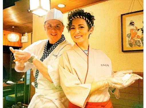 【大阪・なんば】黒門市場より厳選！握り寿司体験。なんば駅より徒歩５分！お子様も参加OK！の画像