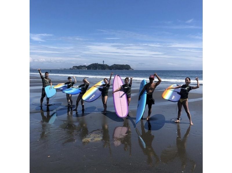 [Kanagawa ・ Shonan ・ Fujisawa】 Active pro surfers teach! Inexperienced / Beginner / Experience Surfingの紹介画像