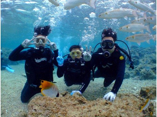 [Onna Village Maeda Cape] Two experiences! Snorkeling + Trial Divingの画像