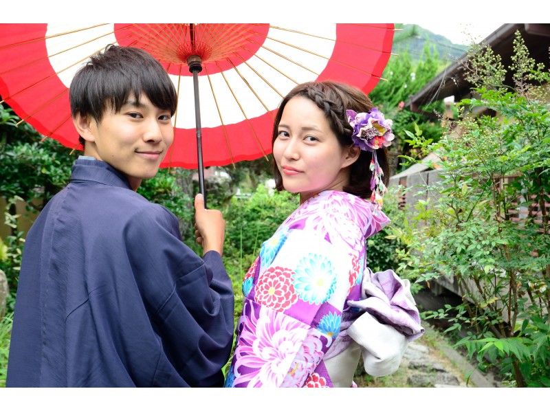 【三重・伊勢】☆NEW☆着物or浴衣レンタル（夢小町カップルプラン）