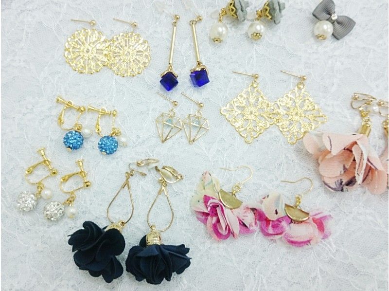 【東京・新宿】組合せアクセサリー ★追加製作1600円★ビーズ・タッセル・チャーム等組合せて★