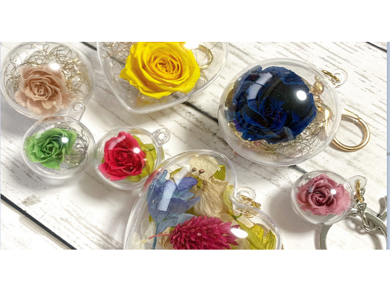 【東京・世田谷区】【千歳烏山駅徒歩3分】フラワーカプセルでキーホルダーやストラップ製作【27322】