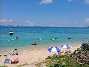 [오키나와·오키나와도시] 가이드 간다!津堅島 (津堅島) 즐길 두근 두근 제트 투어링 ★ 180 분 코스の画像