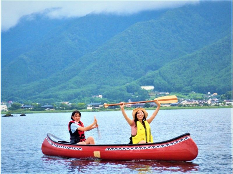 【河口湖】富士山麓でカヌー体験/河口湖でカヌーを使って湖上散歩&家族、友達、グループで思い出作りの旅