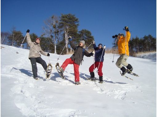 【長野・軽井沢】スノーシュー「雪の森探検スノーシューツアー」雪上ティータイム付き！初めての方おすすめの画像