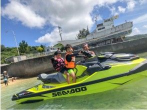 [Okinawa ・ Headquarters] One-on-one service ♪ Guide ride Jet ski Experience (for unlicensed users)の画像