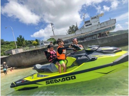 [Okinawa ・ Headquarters] One-on-one service ♪ Guide ride Jet ski Experience (for unlicensed users)の画像