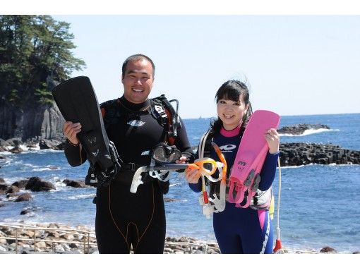 【静岡・伊豆半島】体験ダイビングコース（半日コース）の画像