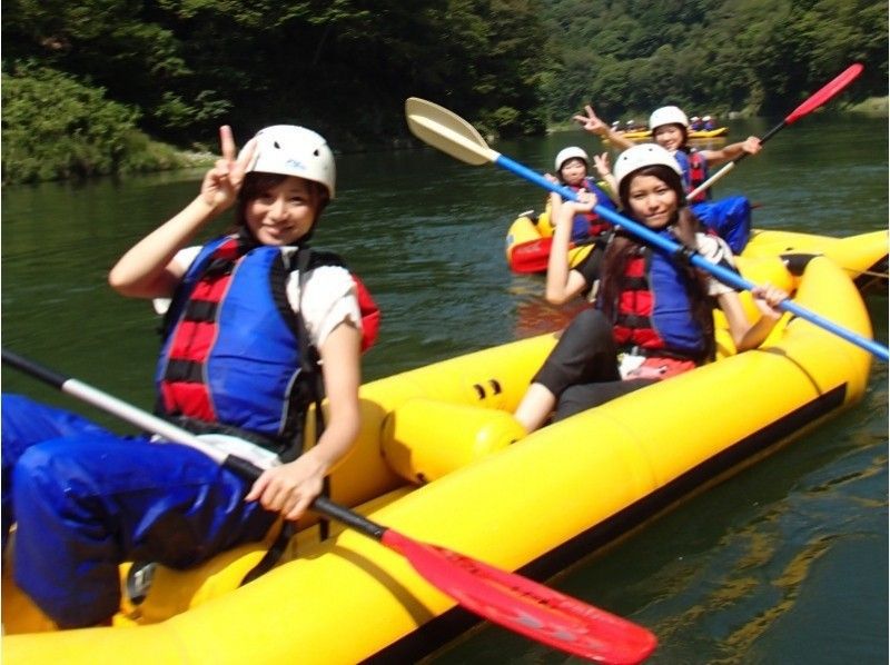 【長野・天竜峡】のんびりゆったりダッキーボート体験!温泉入浴券付き♪