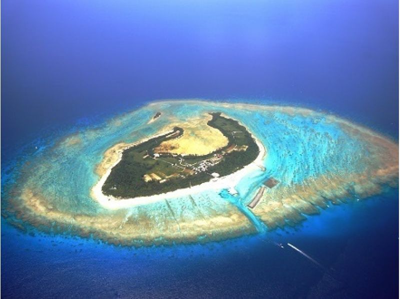 【沖縄・水納島】海水浴ボートシュノーケルプラン