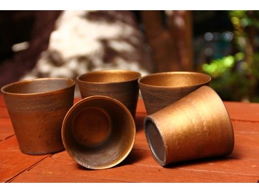 【東京・表参道】超ゴージャス！ゴールドの器を作る 陶芸体験コース：ろくろ　TNCA☆南青山スタジオの画像
