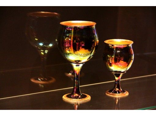[Tokyo Omotesando] Experience course to make "Omotesando ware" (Pair cup of constellation of black opal raster)の画像