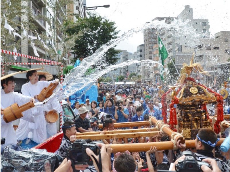 江戸三大祭「深川八幡（はちまん）祭り」＆護摩焚体験＆深川ぐるっと歴史めぐり散策ツアー【14791】