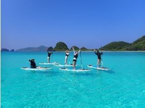 【沖縄・慶良間諸島・座間味島】那覇から日帰り&手ぶらOK！座間味の海を満喫したいあなたに！SUP＆シュノーケルツアー