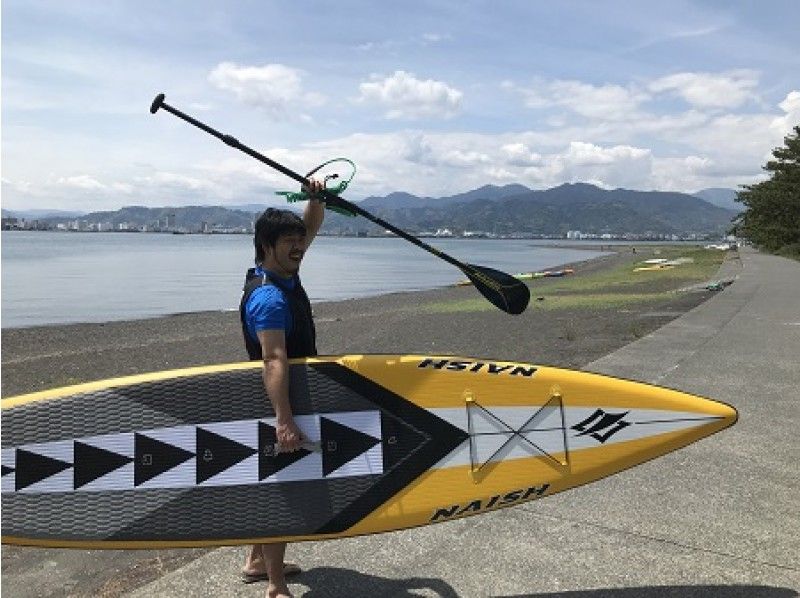 【静岡・清水】SUPの魅力の虜になる！！SUP1日レッスンプラン～７才から参加OK！