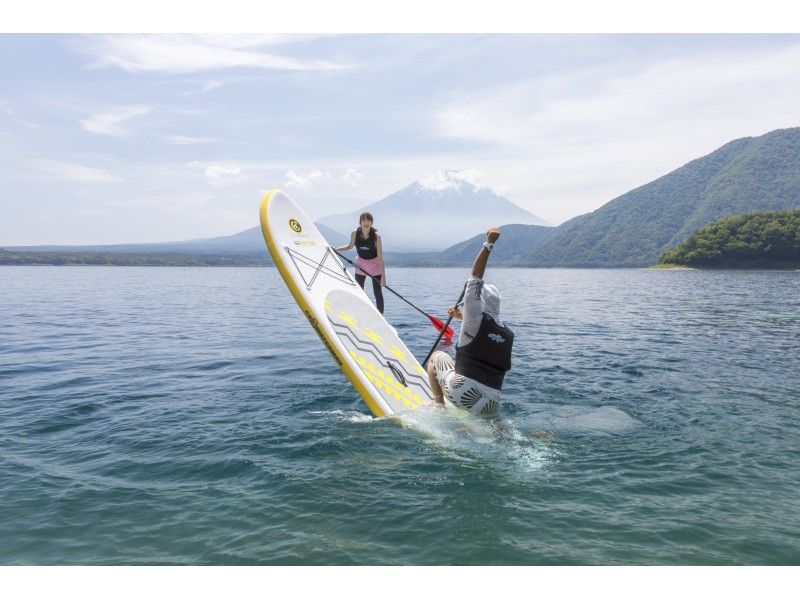 【山梨／本栖湖／富士五湖】パドルボード(SUP)ステップアップレッスン(経験者向け)