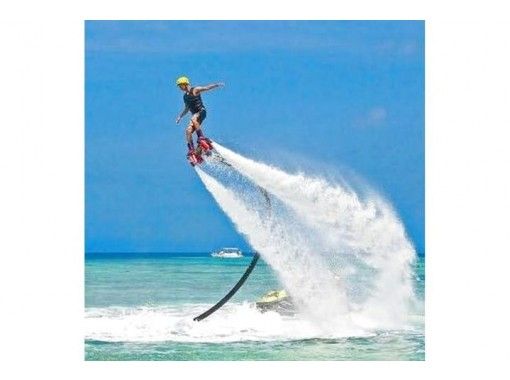 [Okinawa / Onna Village / Mid-Sea Road] A new sensation! Flyboard experience! !!の画像