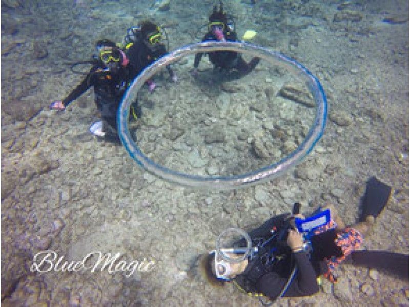 [冲绳/喀拉马]赤壁群岛便宜的无人岛半天经验深潜の紹介画像