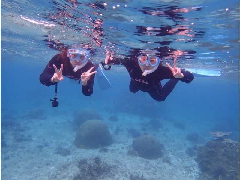 【沖縄・宮古島】少人数で初めての方も安心！半日ビーチシュノーケリングツアー