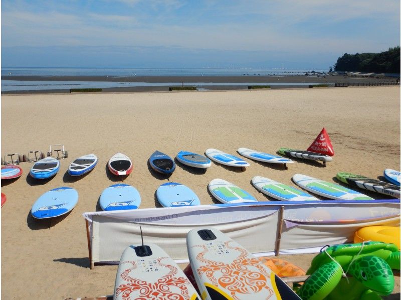 【大分県　日出町　糸ヶ浜】　気軽にサップが楽しめる  サップボードレンタル！2時間と半日のコース
