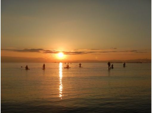 [Itogahama, Hinode Town, Oita Prefecture] First sunrise SUP! [For experienced people, with family and friends]の画像