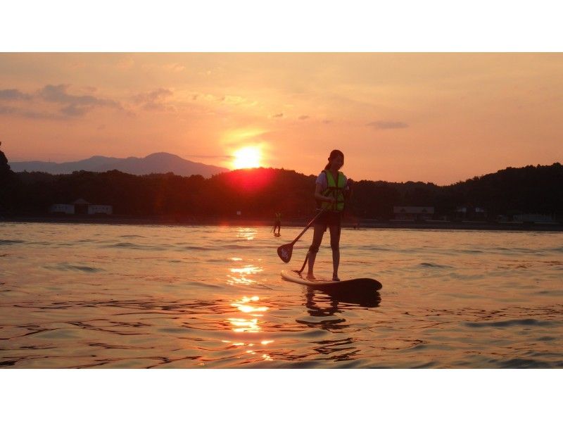 【大分県　日出町　糸ヶ浜】　サンセットサップクルージング