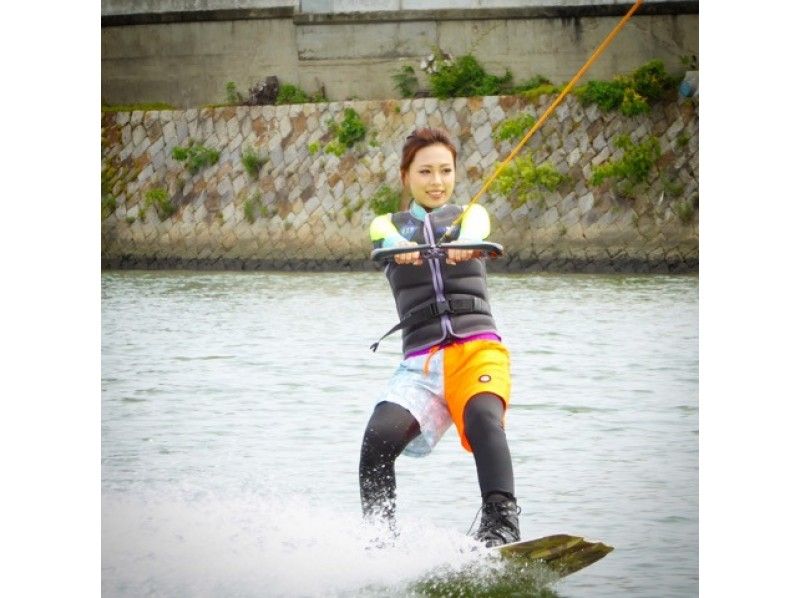[Okayama ・ Okayama City] Tools Rental Including! Attentive guidance from a professional instructor ★ Wakeboarding Experienceの紹介画像