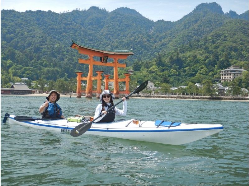 【広島・宮島】初心者も安心！シーカヤック体験☆写真無料プレゼント☆