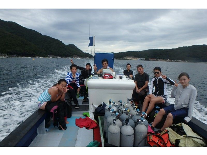 梅田発　若狭の沖へ専用ボートで行く海遊び【シュノーケリング・シーカヤック・体験ダイブ・ファンダイブ】
