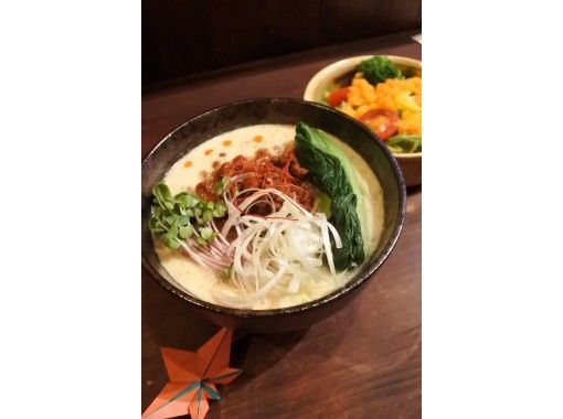 [Tokyo] Cooking class for foreigners, vegan / halal ramen, dumplingsの画像
