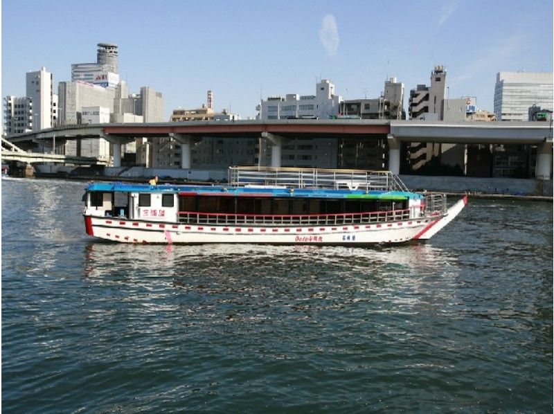 【浅草橋乗船】東京湾花火大会・展望デッキ付き屋形船観覧クルーズ【14842】