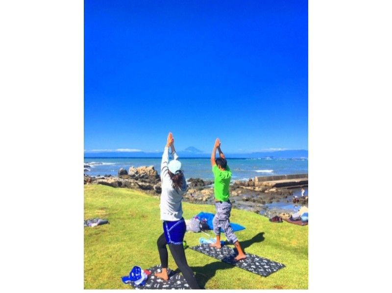 [Kanagawa Prefecture Kannonzaki] The sound of waves, twitter birds, in the best location Beach yoga Experience! !の紹介画像