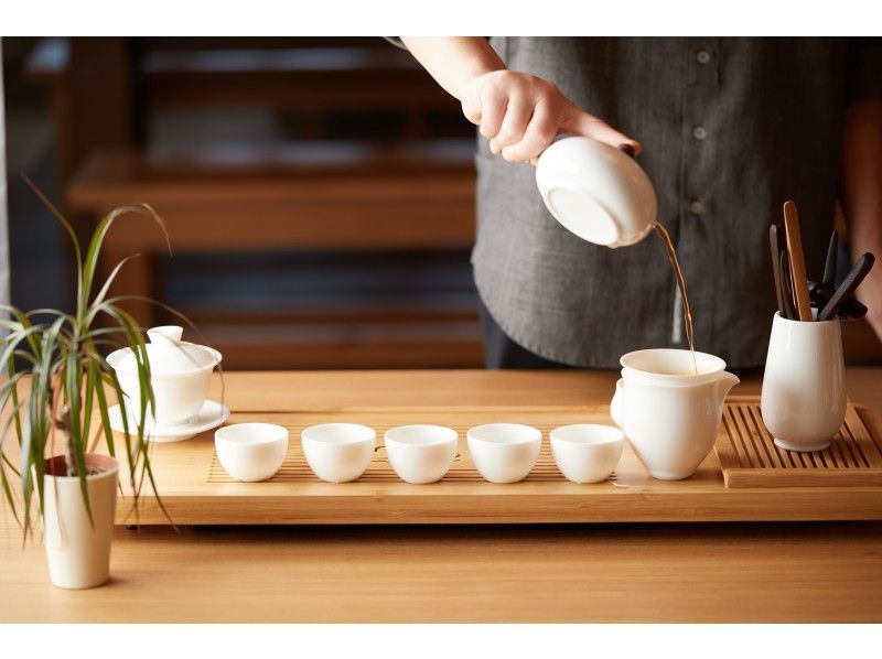 【沖縄・恩納村・中国式お茶会】効能様々なオーガニックお茶各種、中国式の淹れ方体験可能★女性に大人気