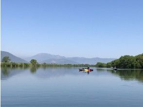 【岐阜・大垣市】タンデムカヤックで自然満喫！ワンちゃん、小さなお子様と♪ お弁当or温泉へのご案内付