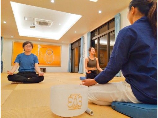 [Okinawa ・ Onna village ・ Night plan ・ Healing meditation party】 Luxury healing time with natural sounds at night and crystal ballの画像