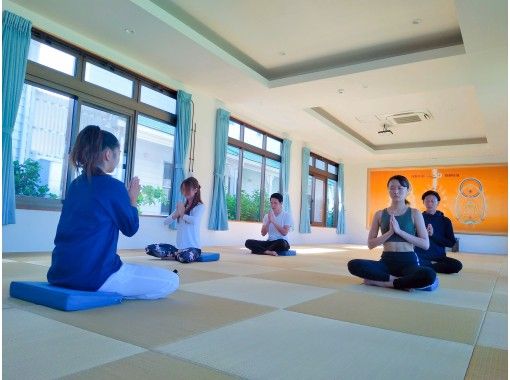 [Okinawa, Onna-half-day experience breathing and meditation Board + Chinese-style tea party plan energy charge full Female to adult care!の画像