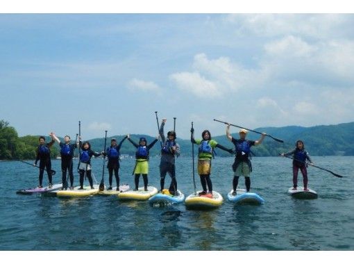 [Nagano ・ Lake Nojiri] Beginners can also enjoy SUP (SUP)half-day Experienceの画像