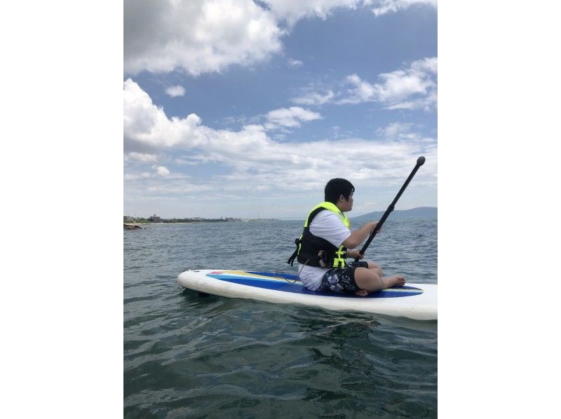 【明石・江井島海岸】瀬戸内海の絶景ポイントでスタンドアップパドル(サップ)体験