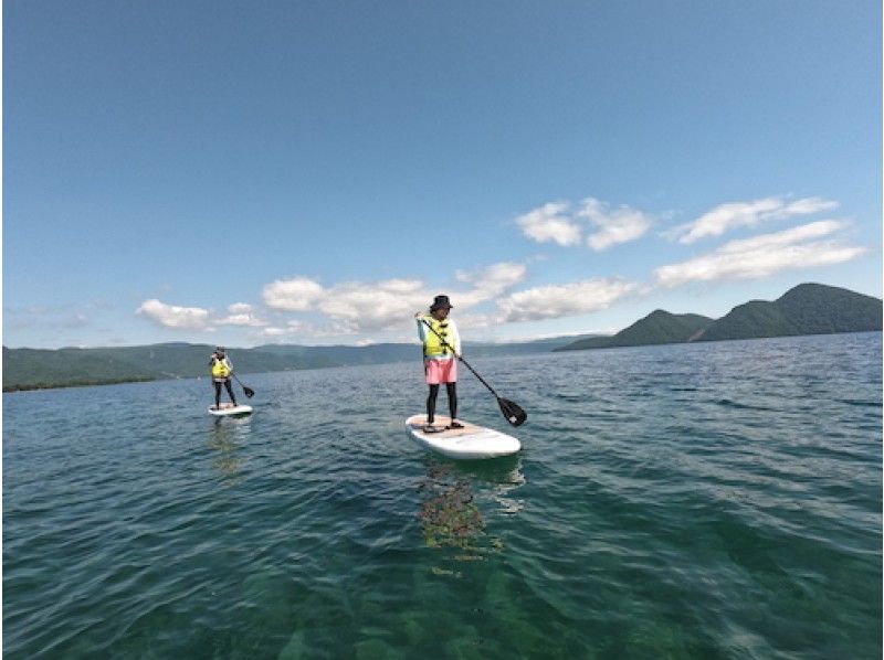 【北海道・洞爺湖】洞爺湖SUP体験！　貸切【写真データプレゼント♪】 