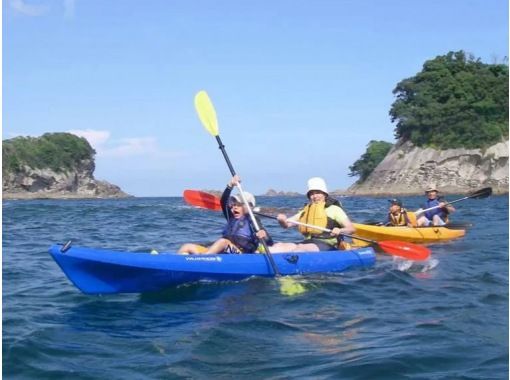 【徳島・海陽町水床】水床(みとこ)湾・太平洋シーカヤック＋スノーケル (夏シーズン）の画像