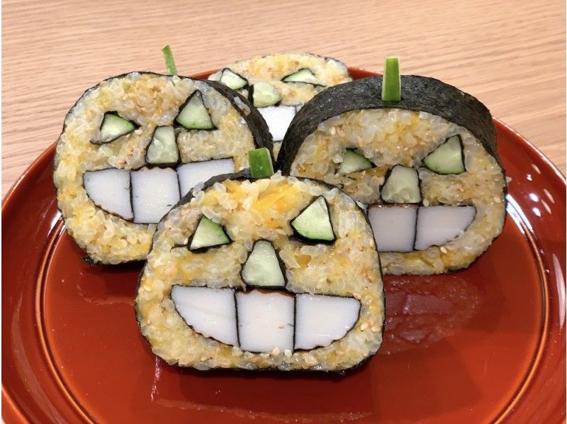 【京都・河原町三条】アクセス抜群！可愛く美味しい ハロウイン 飾り巻き寿司